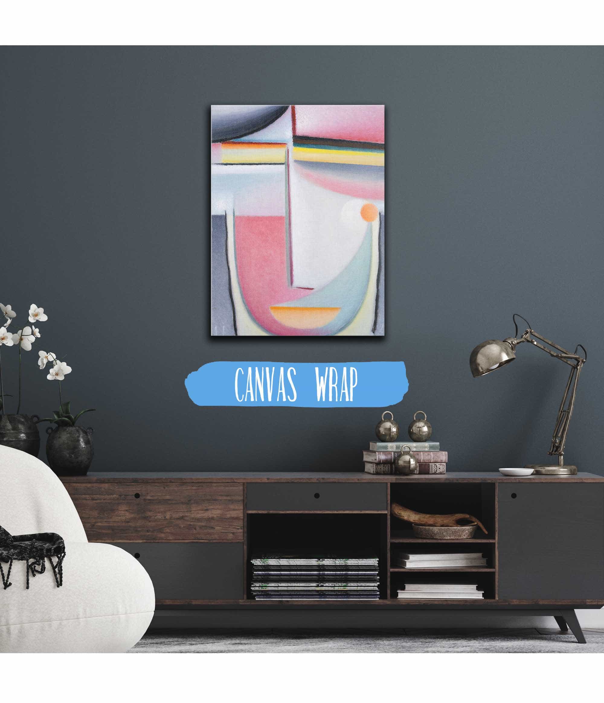 Abstract Head Symphony In Pink by Alexej Von Jawlensky - Image 3