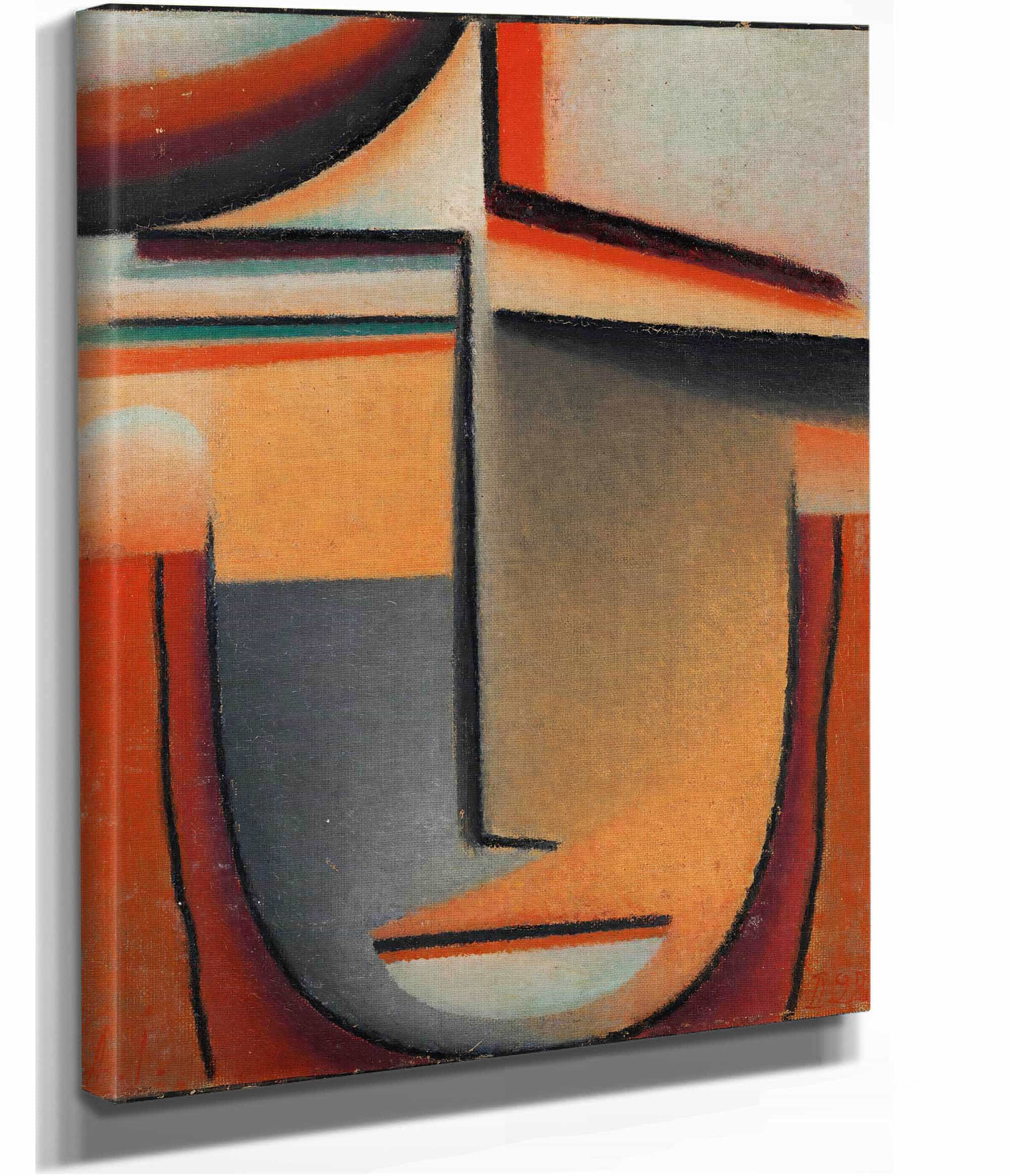 Abstract Head Tragic by Alexej Von Jawlensky - Image 2