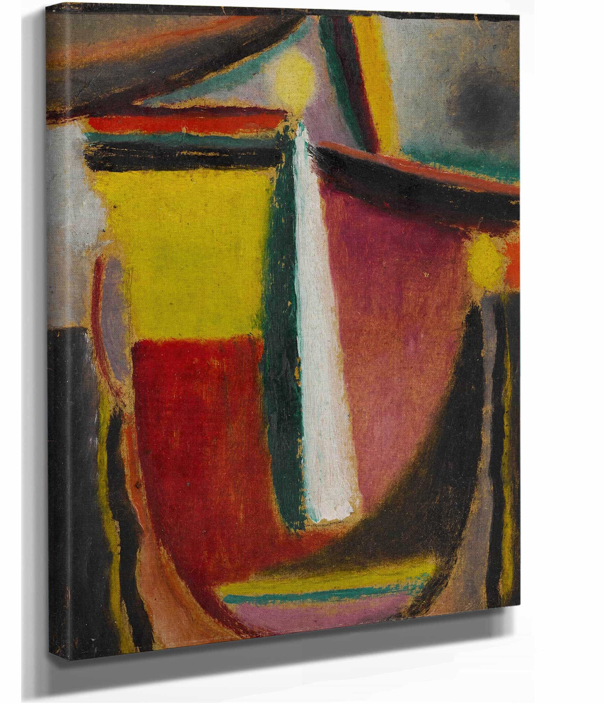 Abstrakter Kopf Abstract Head by Alexej Von Jawlensky - Image 2