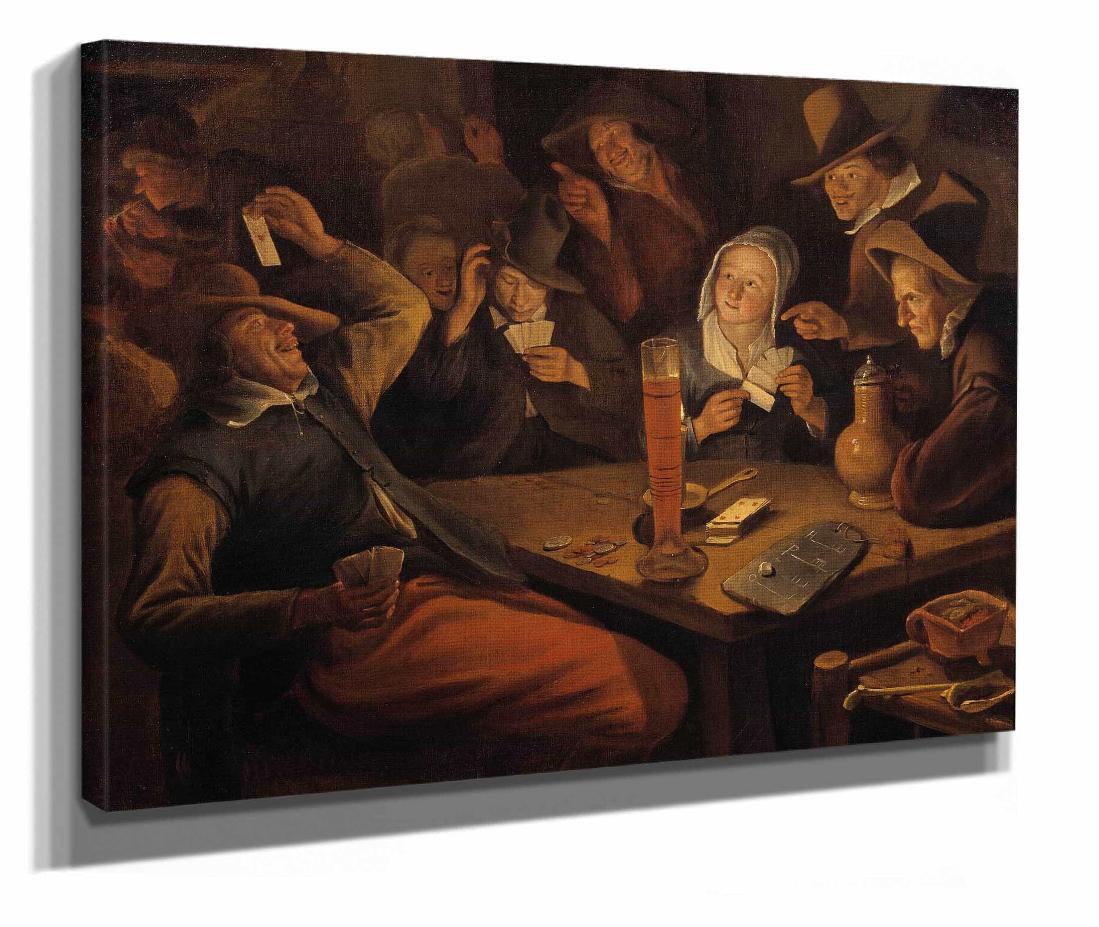 Ace Of Hearts by Jan Steen - Image 2