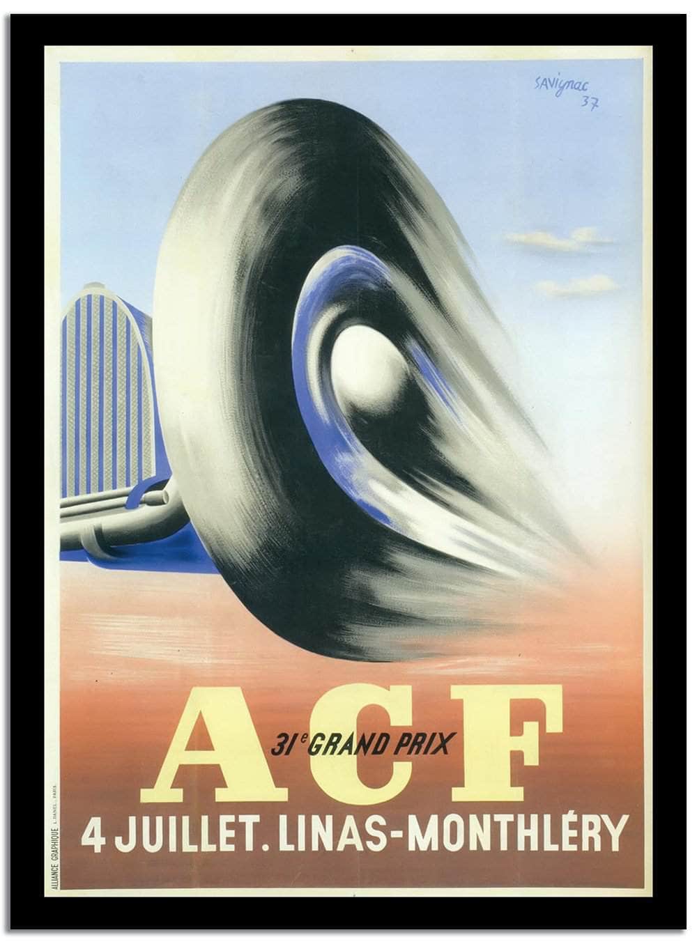 Acf Vintage Poster - Image 2