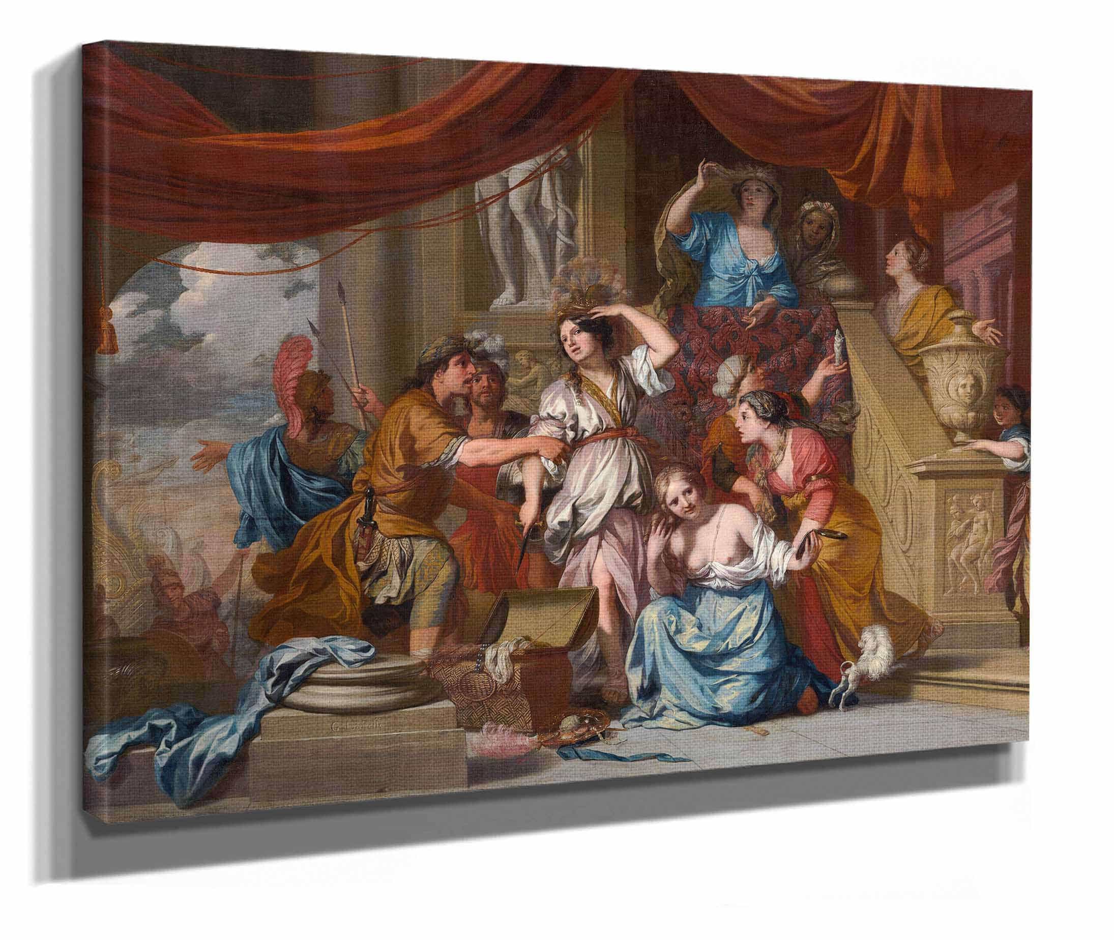 Achilles Discovered Among The Daughters Of Lycomedes by Gerard De Lairesse - Image 2