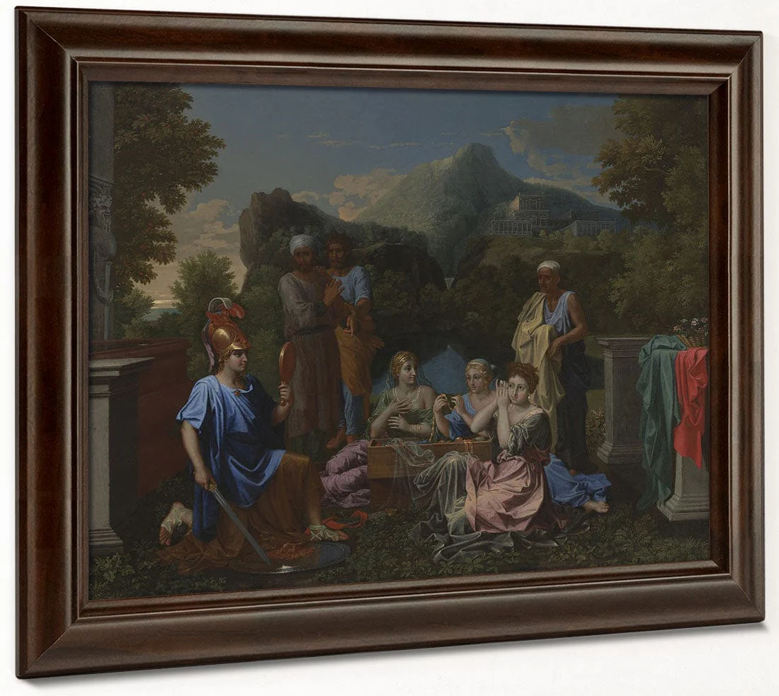Achilles On Skyros By Nicolas Poussin - Image 6