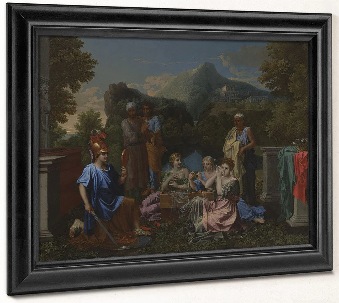 Achilles On Skyros By Nicolas Poussin - Image 8