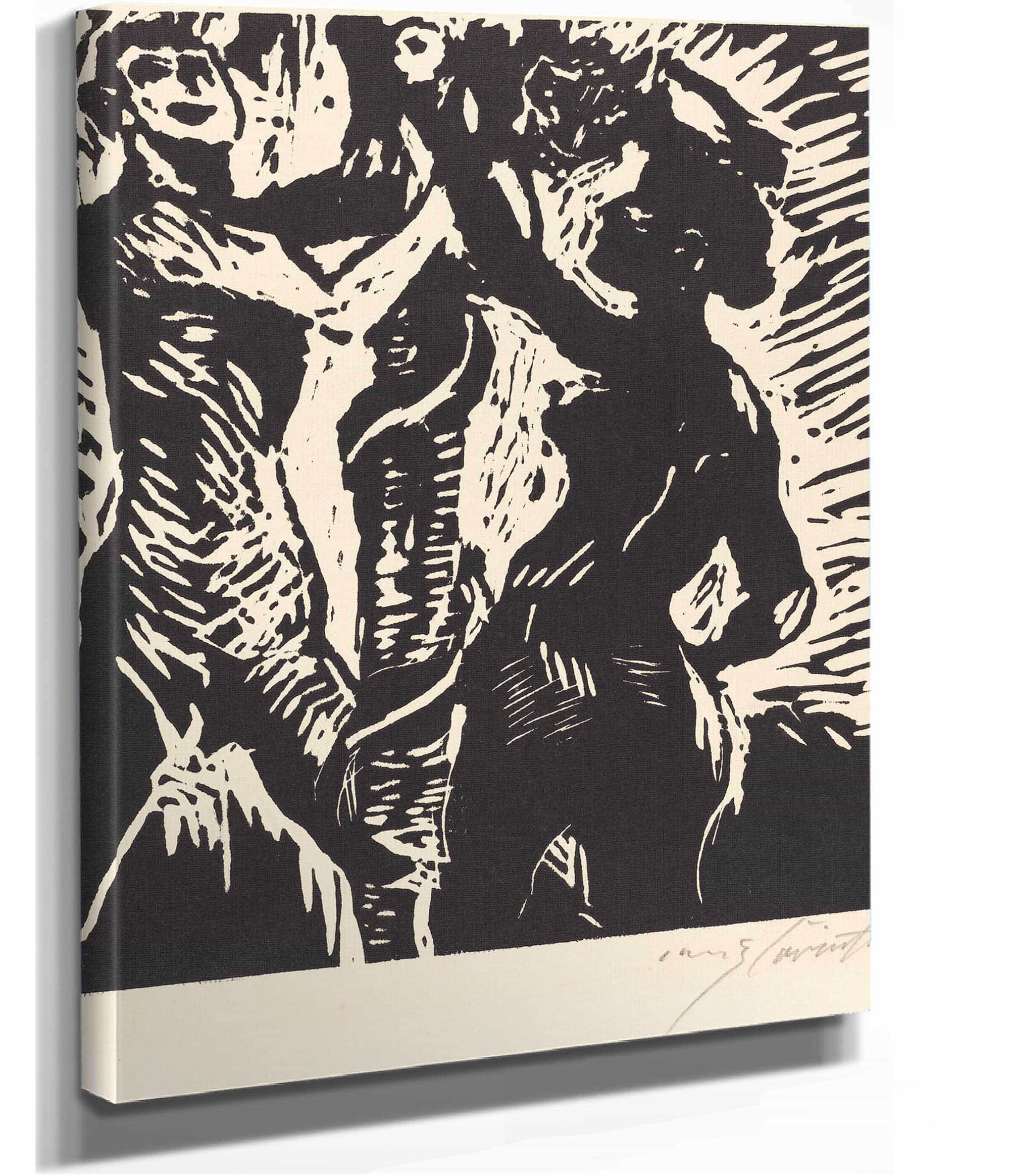 Adam And Eve Der Sundenfall by Lovis Corinth - Image 2