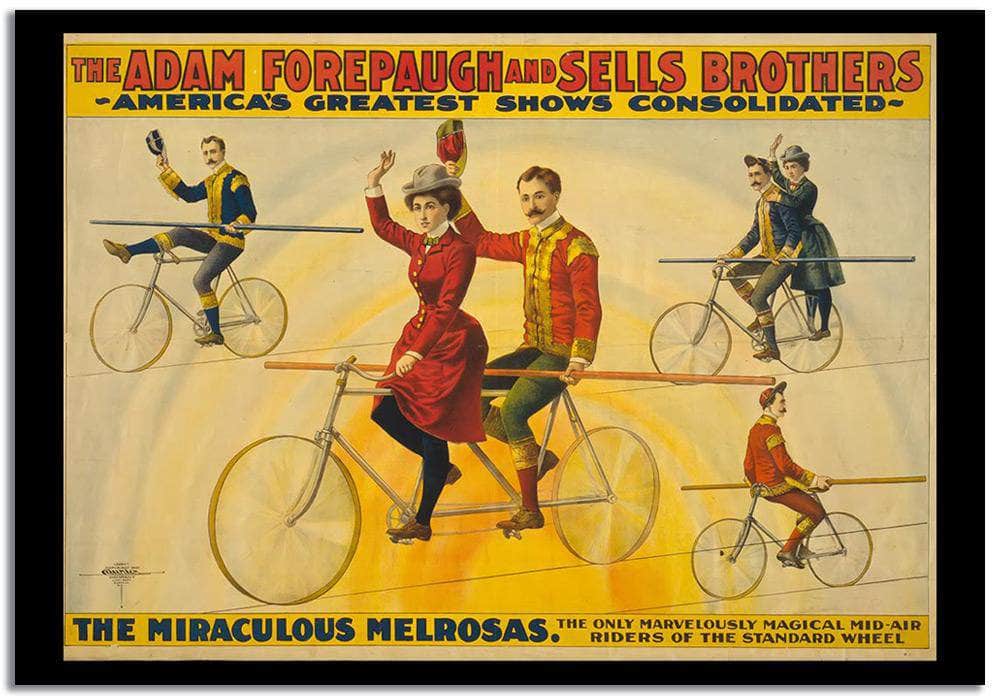 Adam Forepauch And Sells Brothers Vintage Circus Poster - Image 2