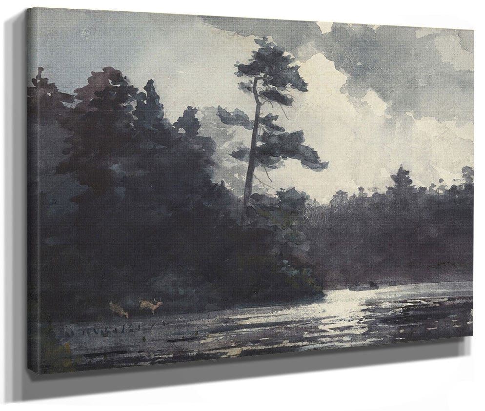 Adirondack Lake By Winslow Homer