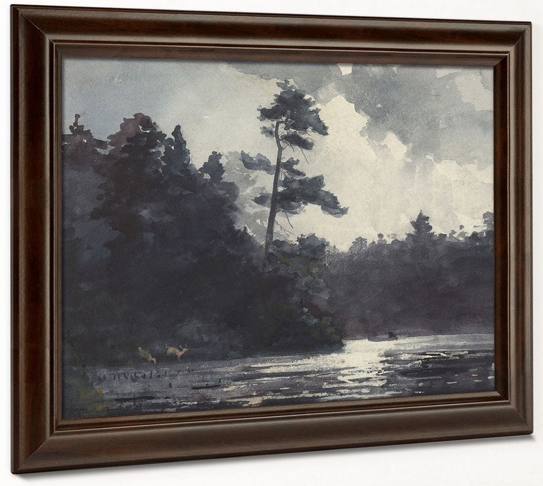 Adirondack Lake By Winslow Homer - Image 6