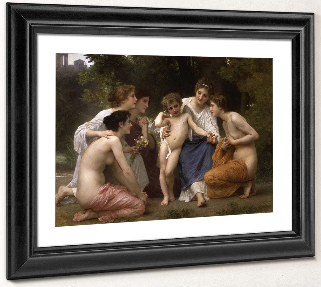 Admiration By William Adolphe Bouguereau - Image 4