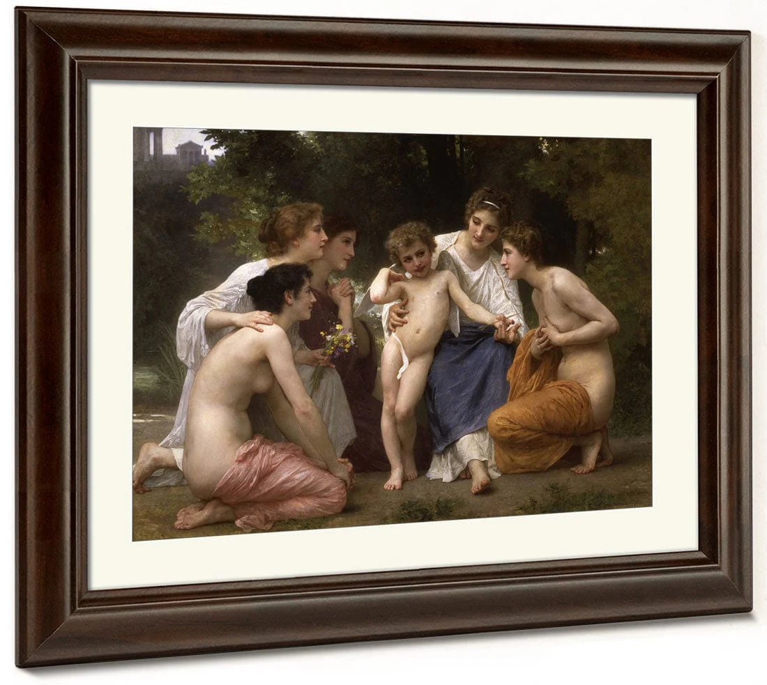 Admiration By William Adolphe Bouguereau - Image 5