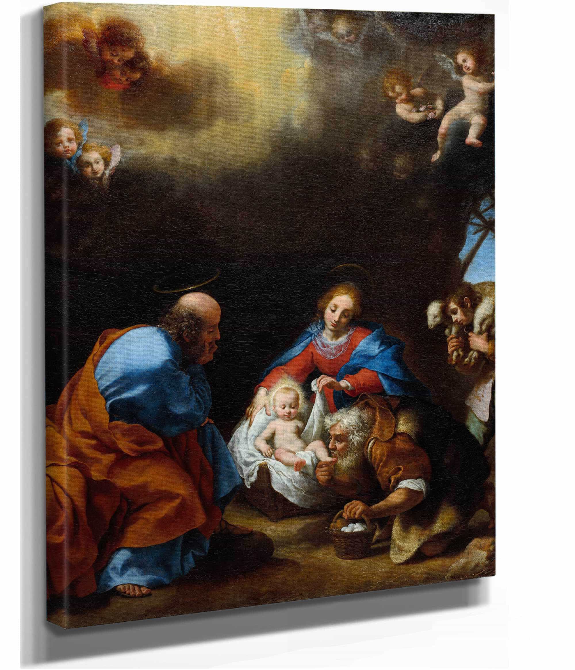 Adoration Of The Shepherds by Carlo Dolci - Image 2