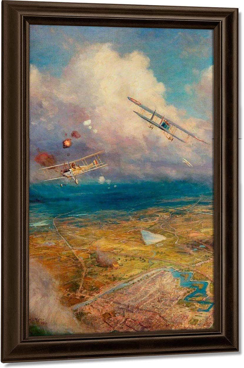 Aerial View Of The Western Front By William Lionel Wyllie - Image 5