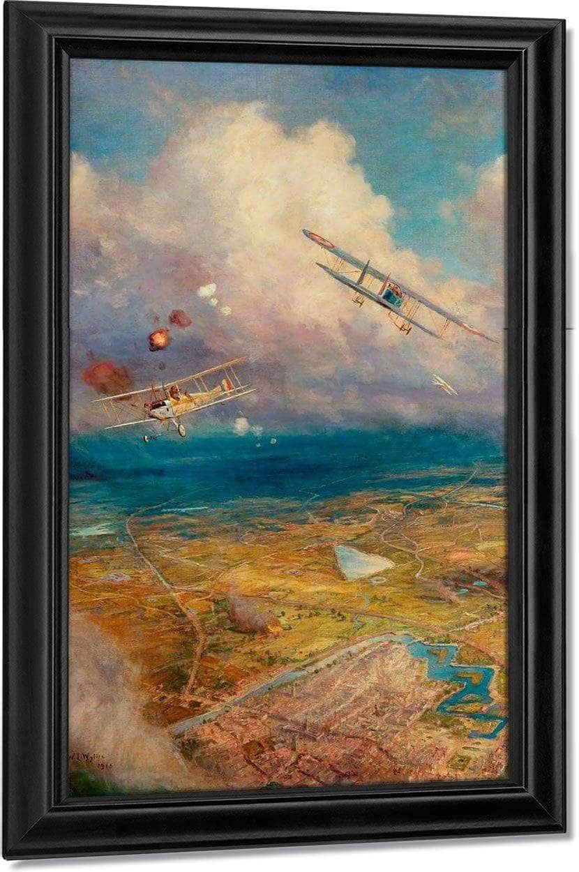 Aerial View Of The Western Front By William Lionel Wyllie - Image 7