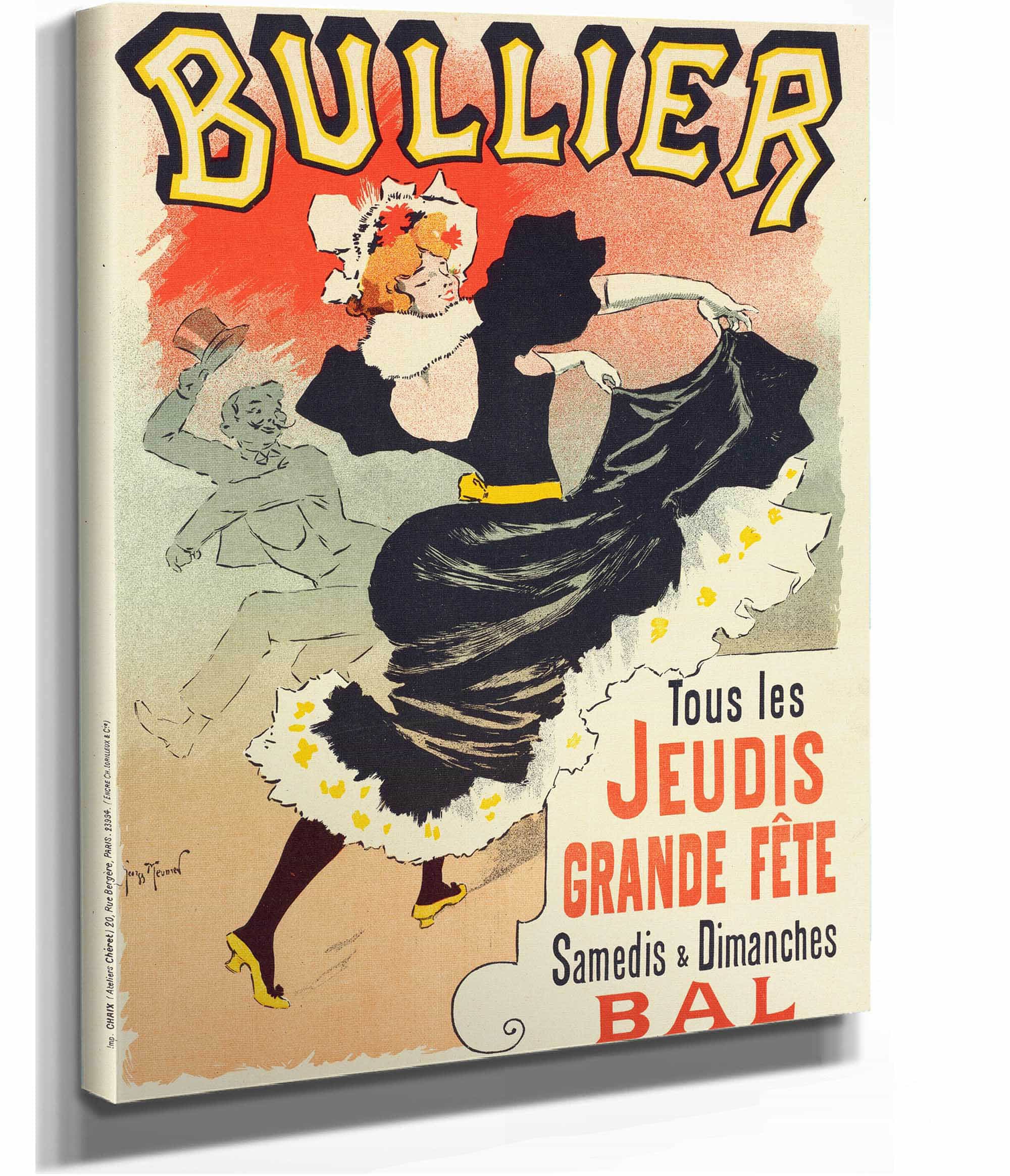 Affiche Pour Le Bal Bullier by Georges Meunier - Image 2