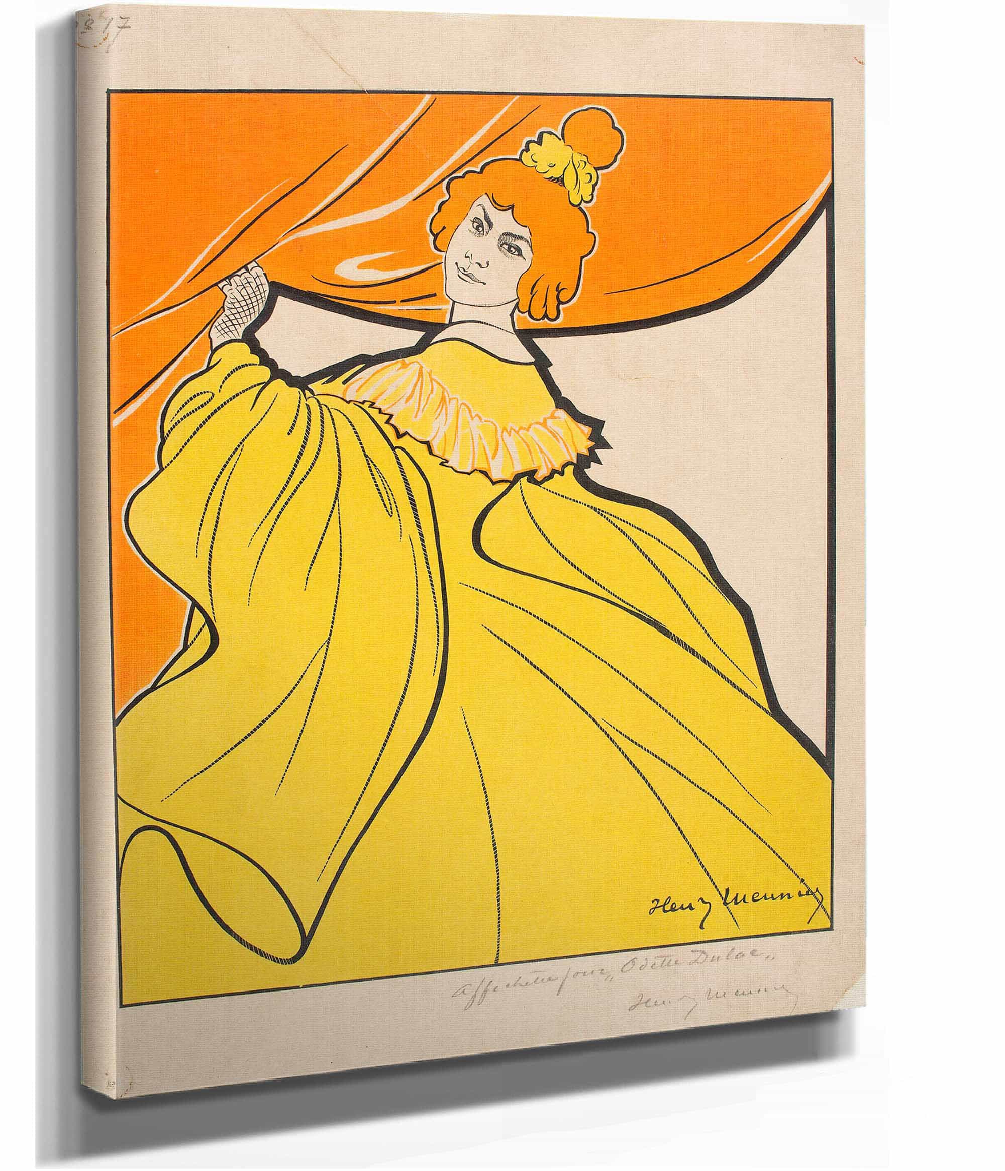 Affichette Pour Odette Dulac by Georges Meunier - Image 2