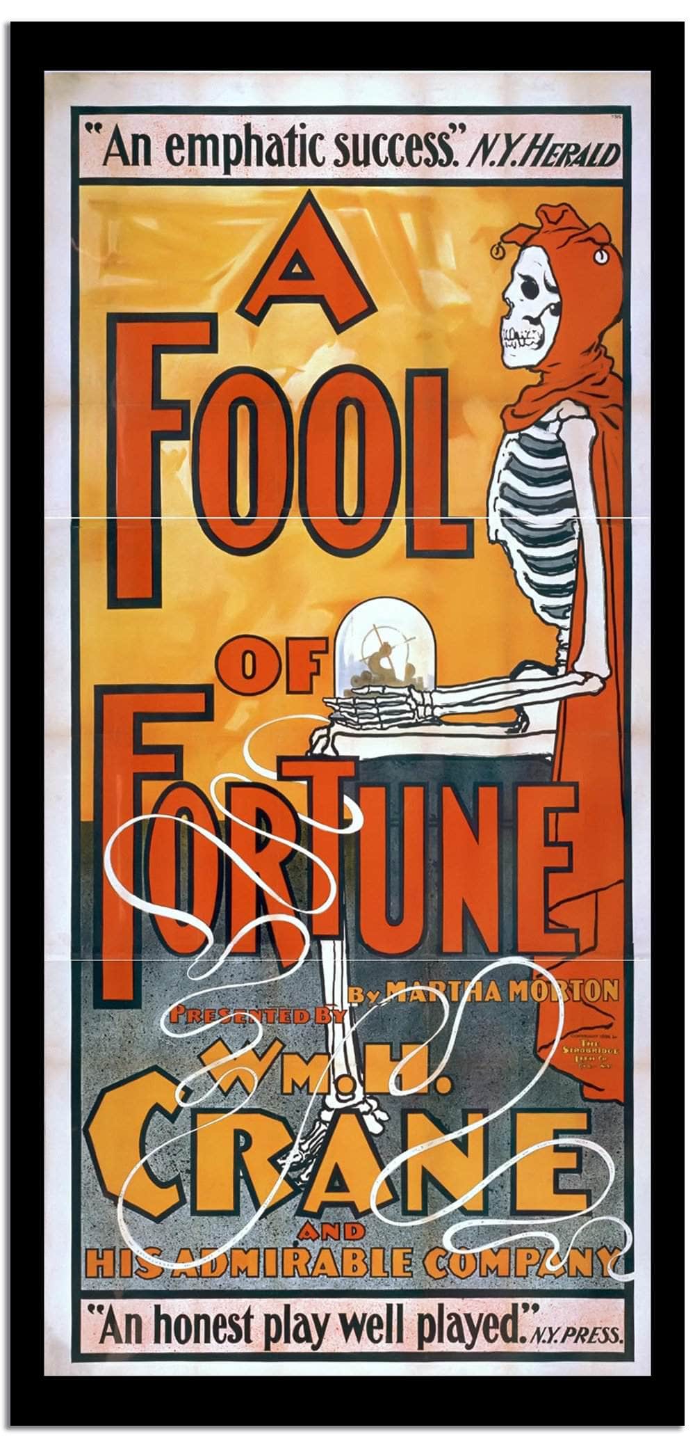 A Fool Of Fortune Vintage Movie Poster - Image 2
