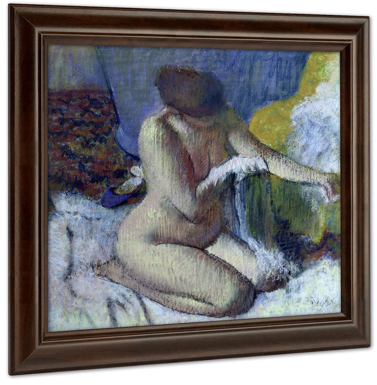 After The Bath 2 By Edgar Degas - Image 4