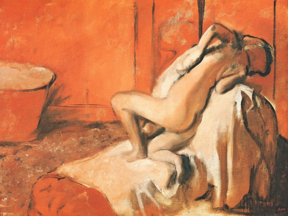 After The Bath 3 By Edgar Degas - Image 7