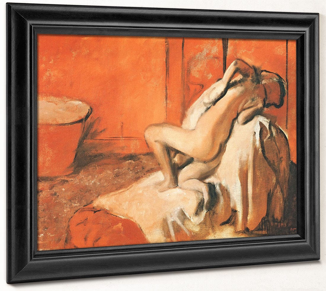 After The Bath 3 By Edgar Degas - Image 8