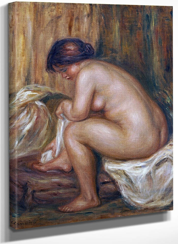 After The Bath By Pierre Auguste Renoir
