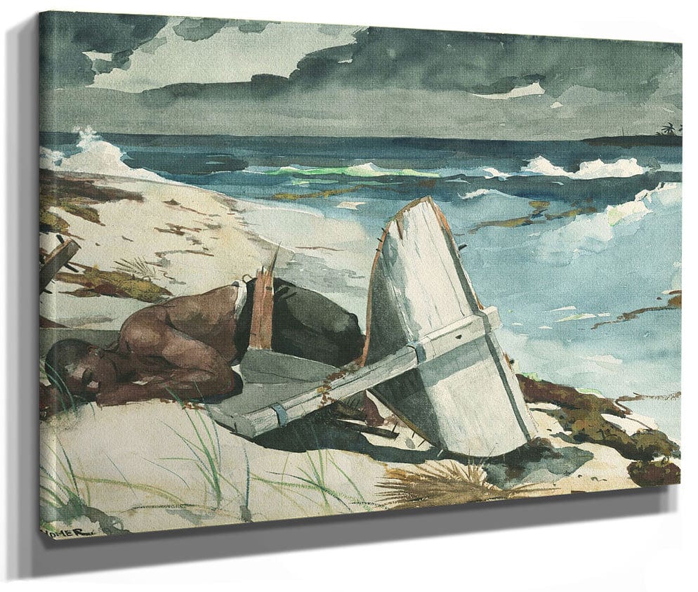 After The Hurricane, Bahamas By Winslow Homer