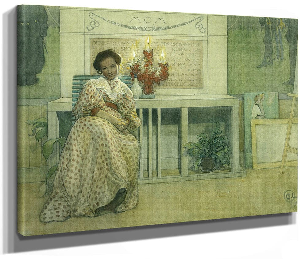 After The Prom By Carl Larsson
