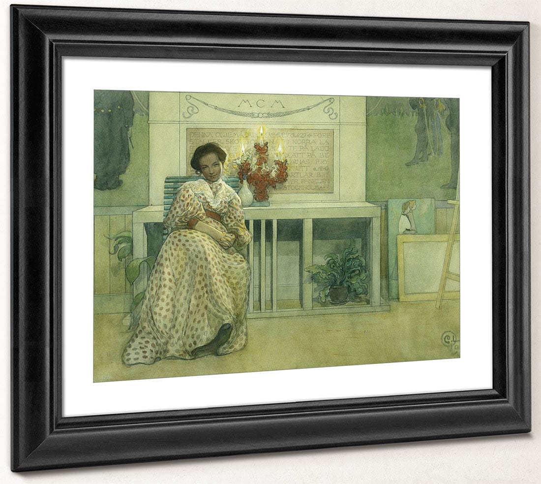After The Prom By Carl Larsson - Image 4