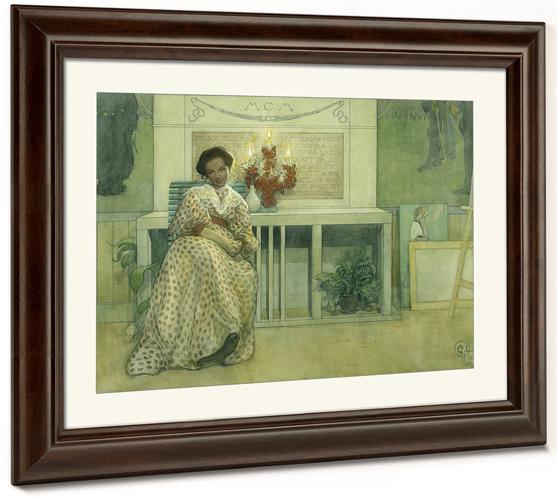 After The Prom By Carl Larsson - Image 5