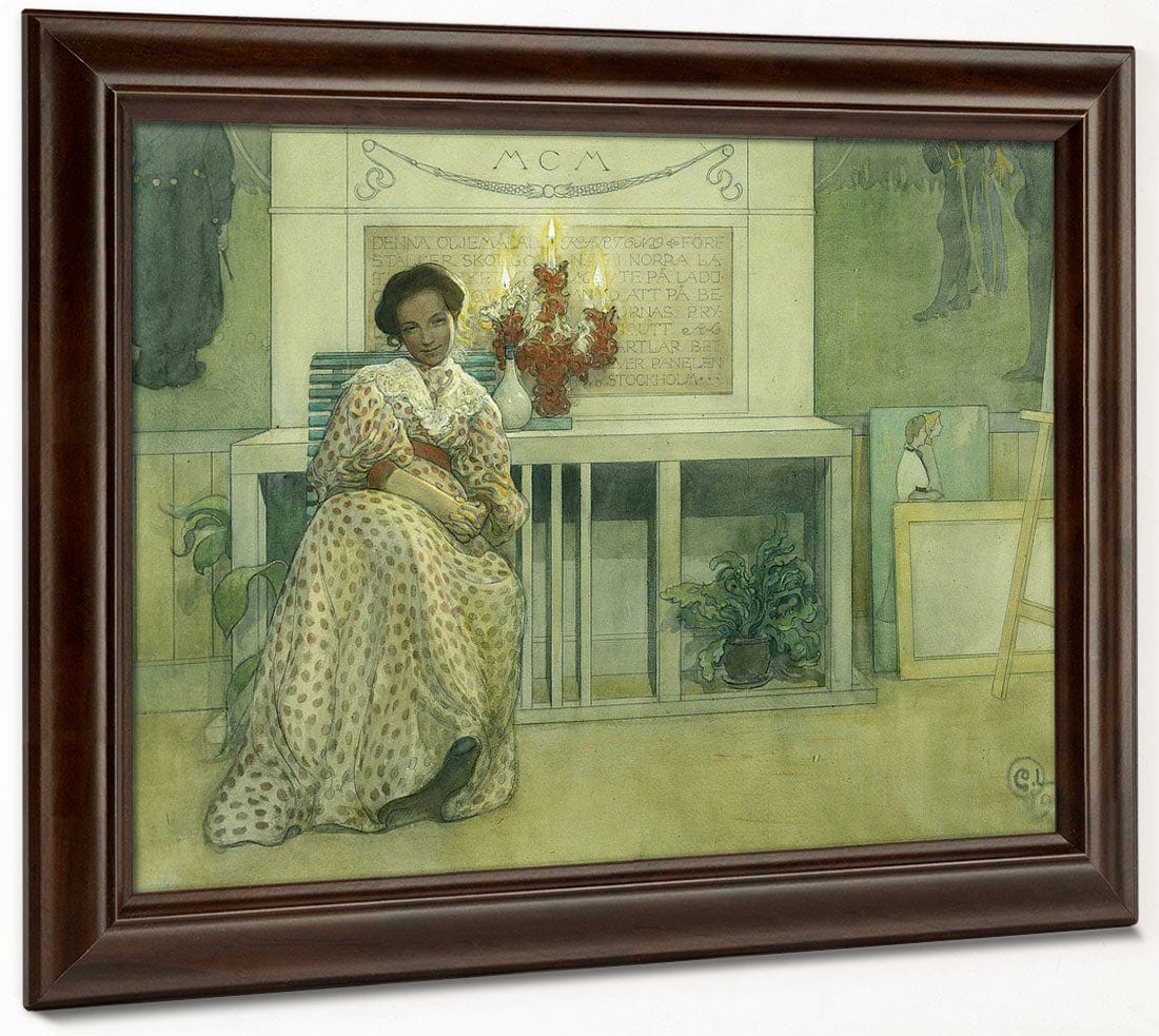 After The Prom By Carl Larsson - Image 6