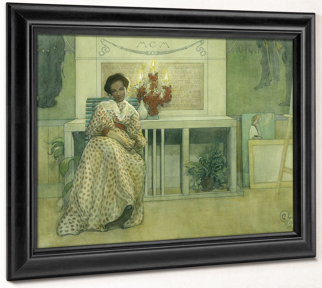 After The Prom By Carl Larsson - Image 8