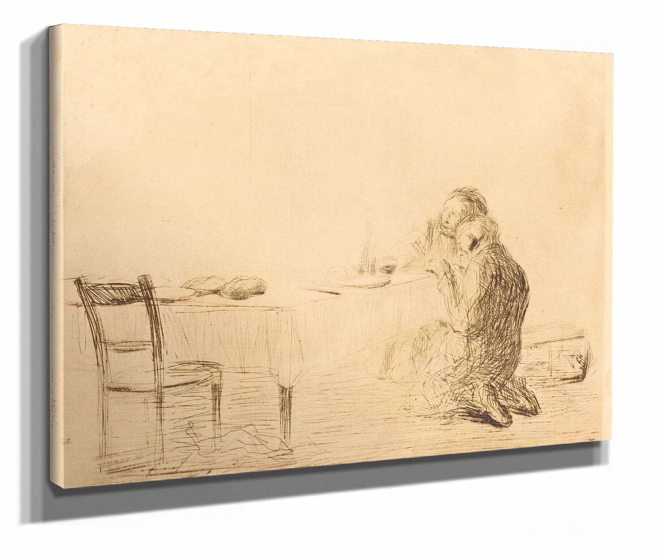 After The Vision Second Plate Ii by Jean Louis Forain - Image 2
