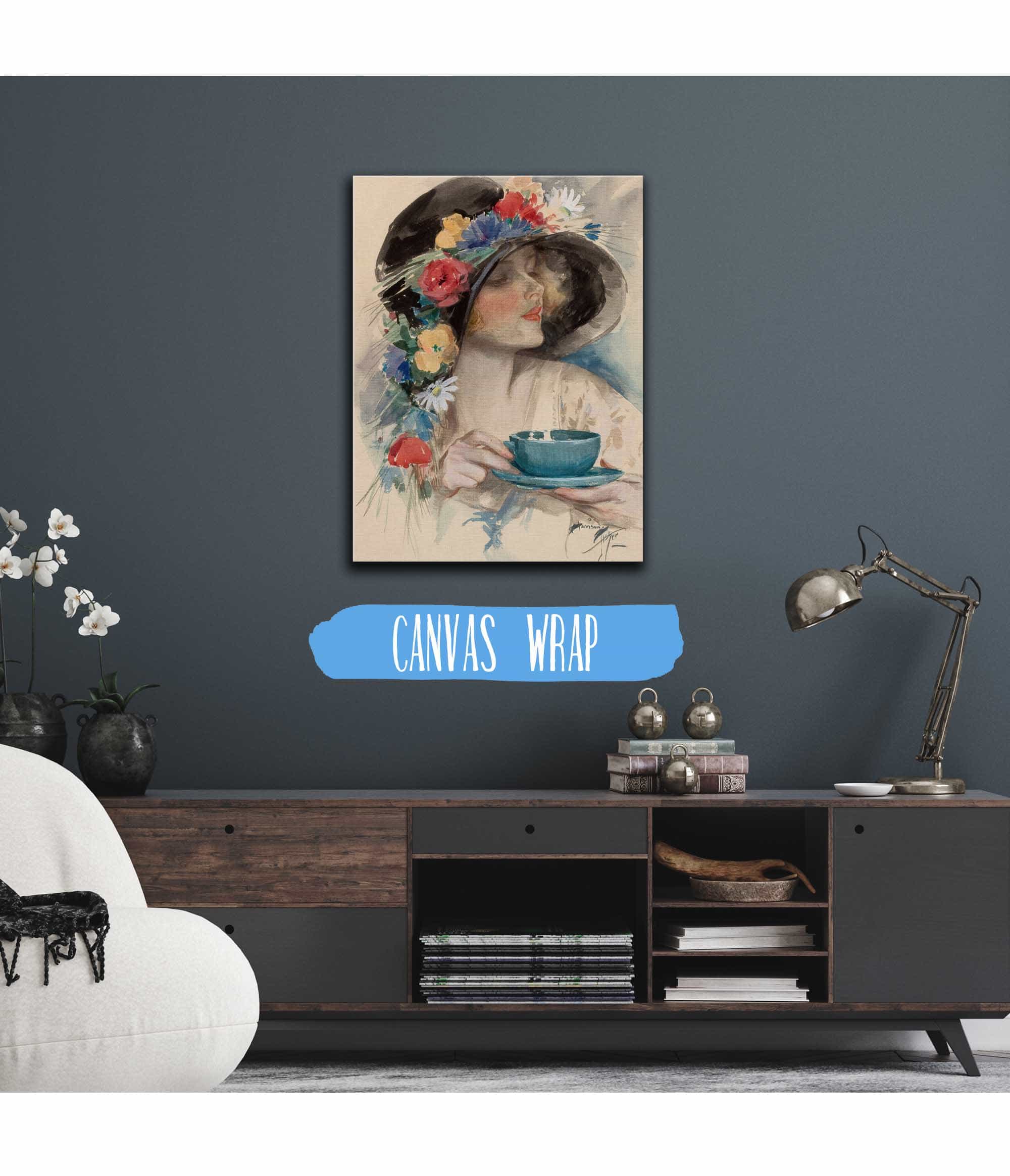Afternoon Tea by Harrison Fisher - Image 3