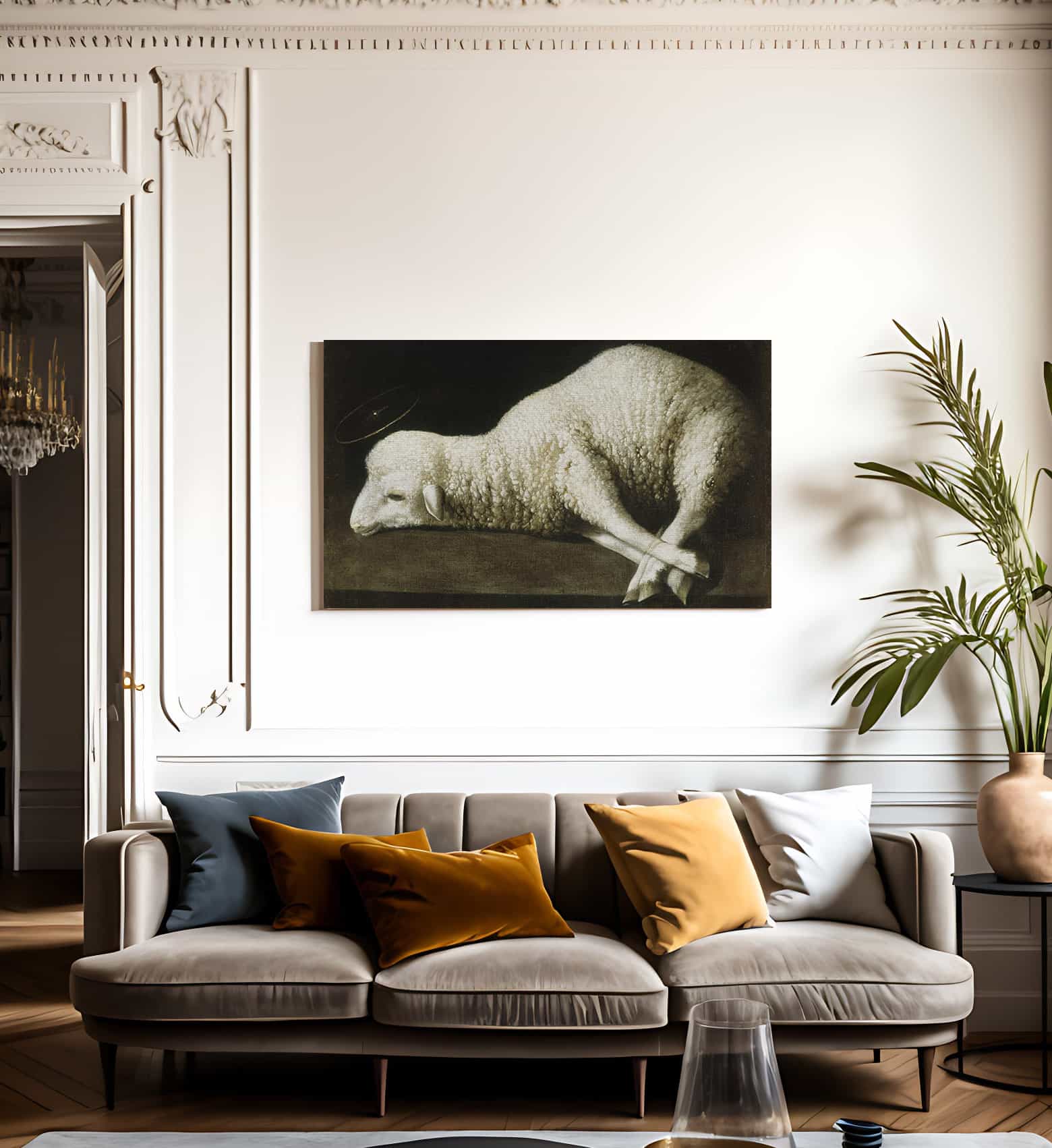 Agnus Dei By Francisco De Zurbaran - Image 3
