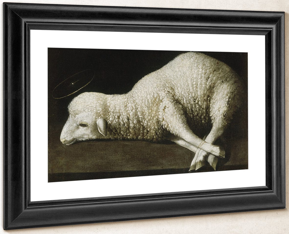 Agnus Dei By Francisco De Zurbaran - Image 4