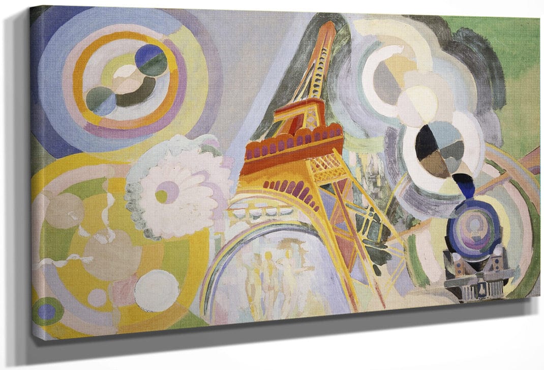 Air, Fire And Water By Robert Delaunay