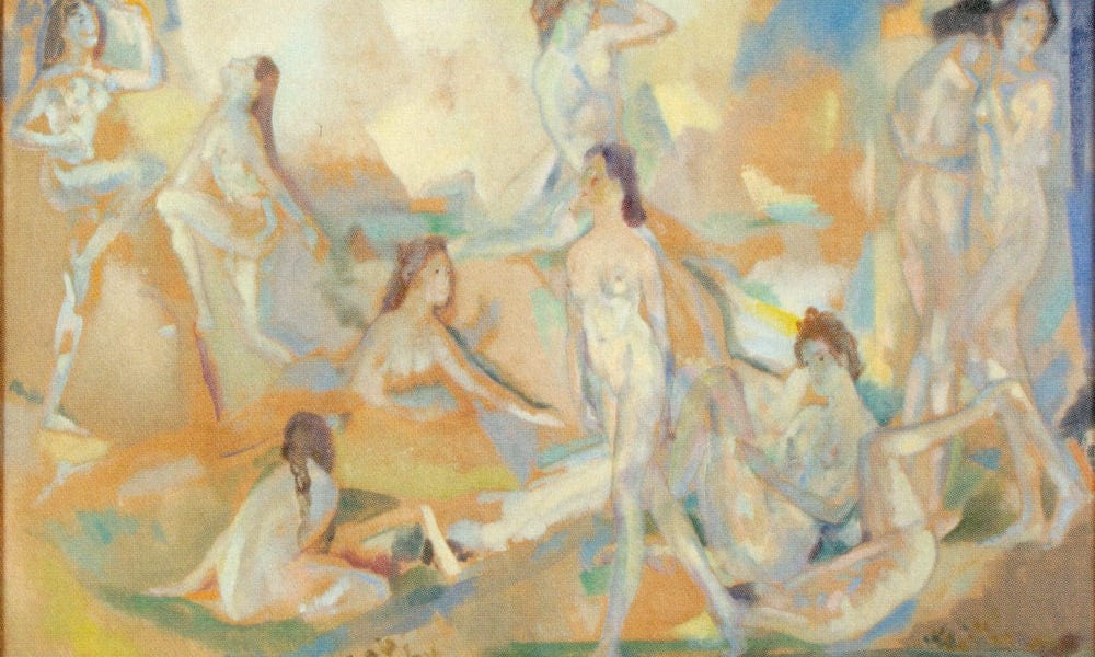 Air Light And Wave 1914 1917 By Arthur B Davies - Image 7