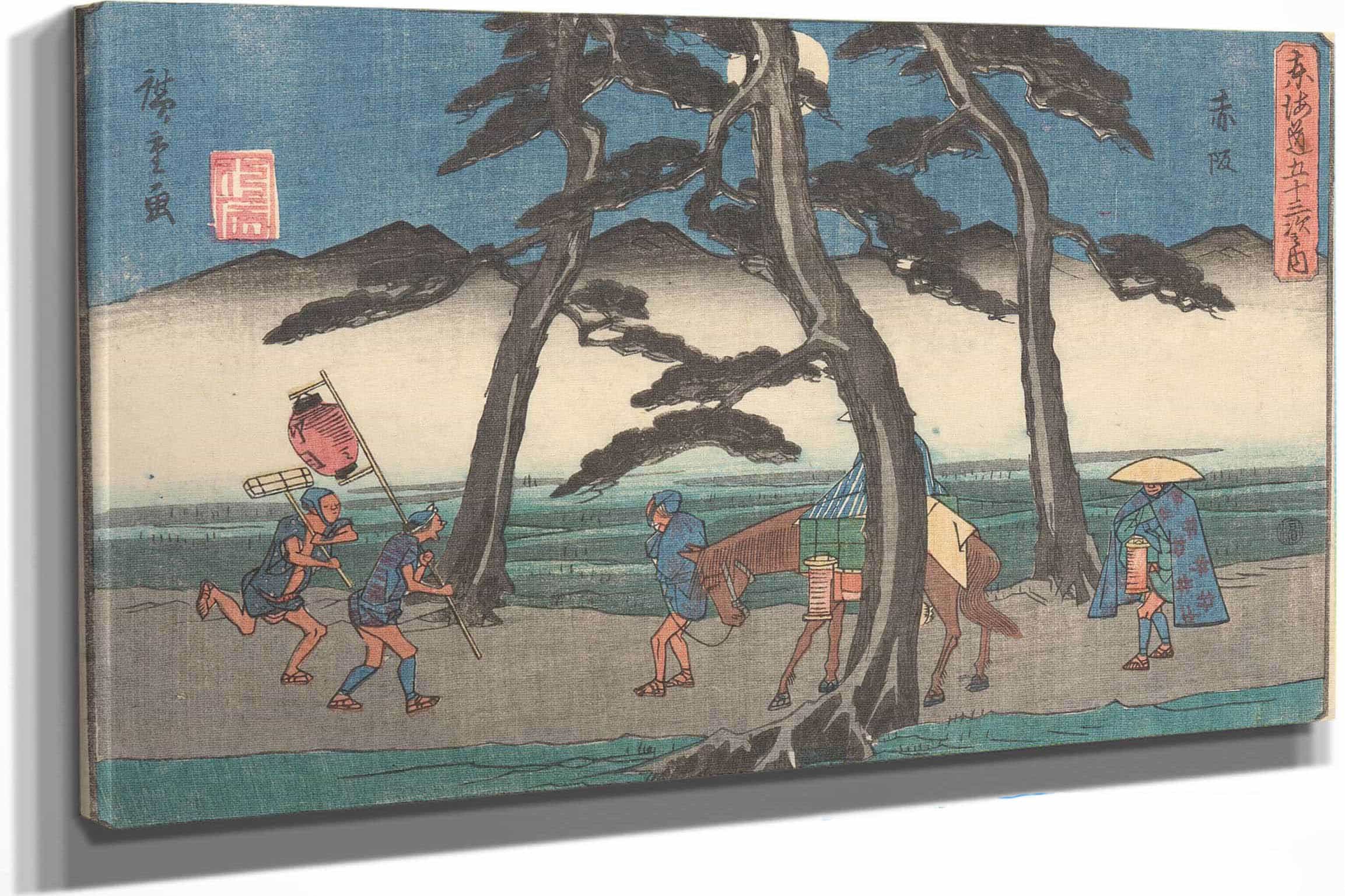 Akasaka by Ando Hiroshige - Image 6