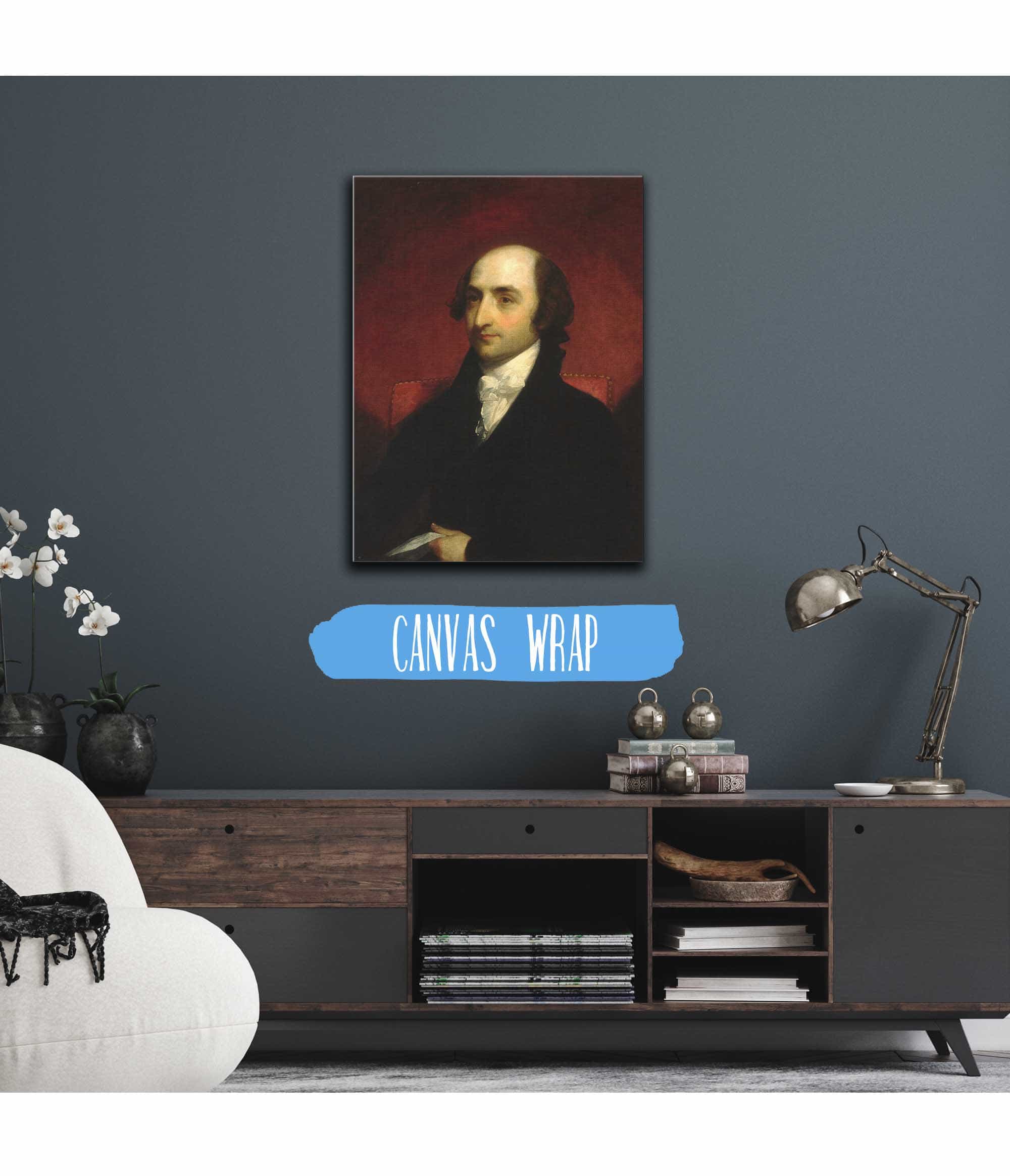 Albert Gallatin by Gilbert Stuart - Image 3