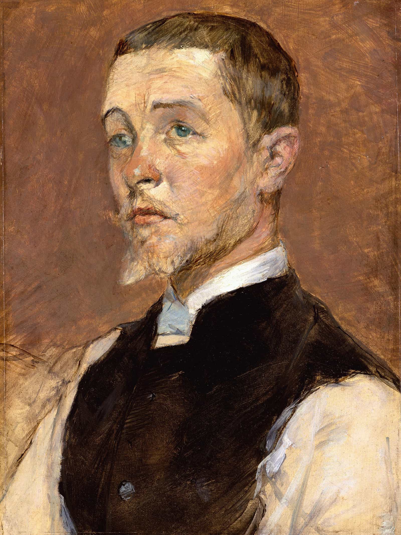 Albert Rene Grenier by Henri De Toulouse Lautrec