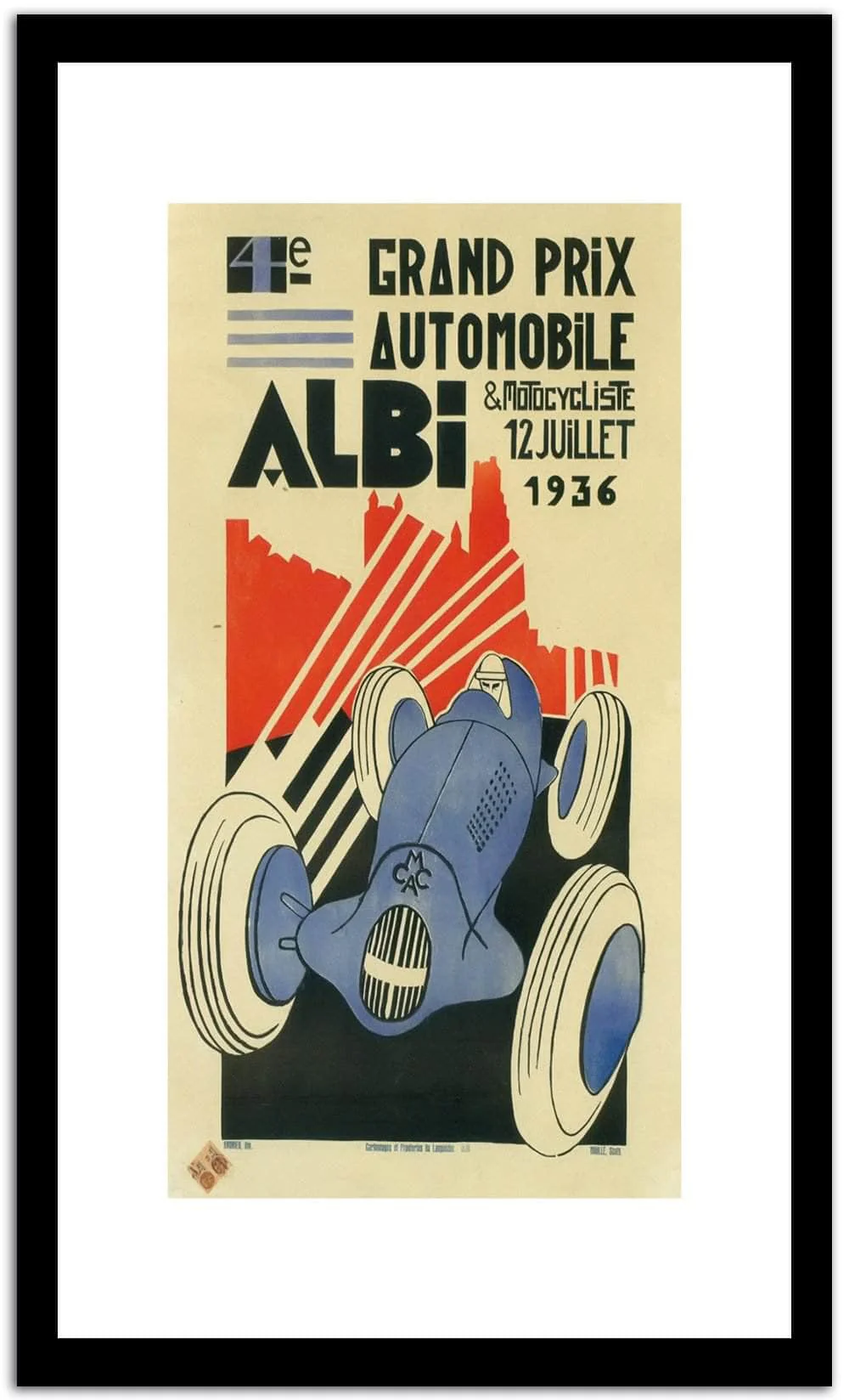 Albi Vintage Poster