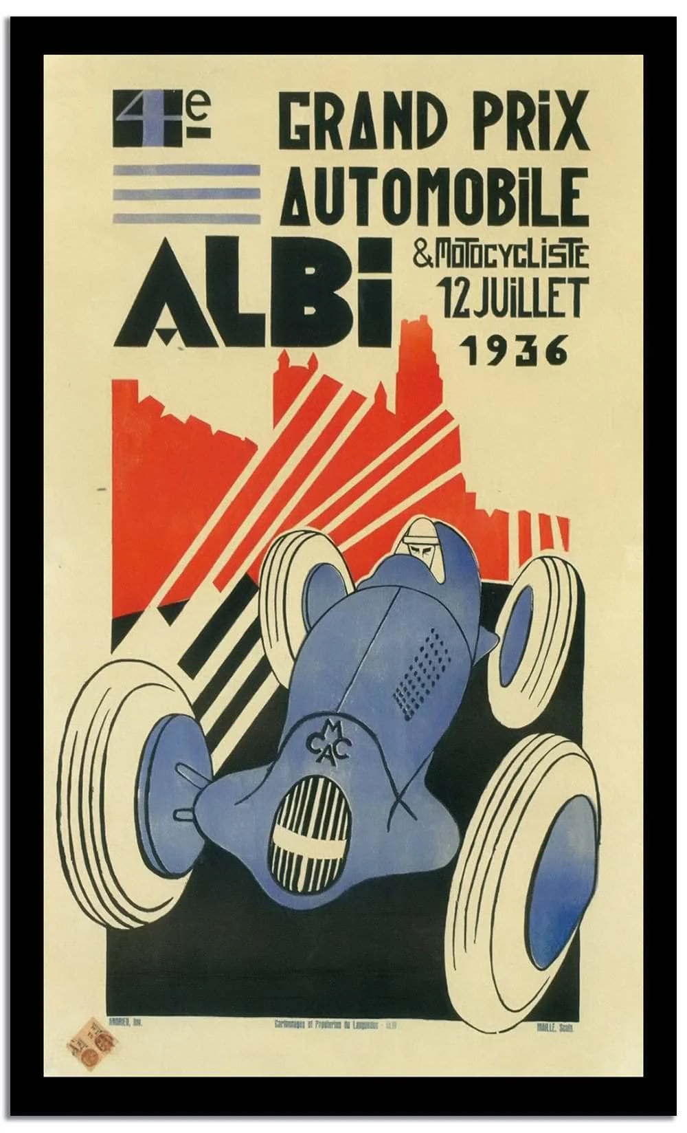 Albi Vintage Poster - Image 2