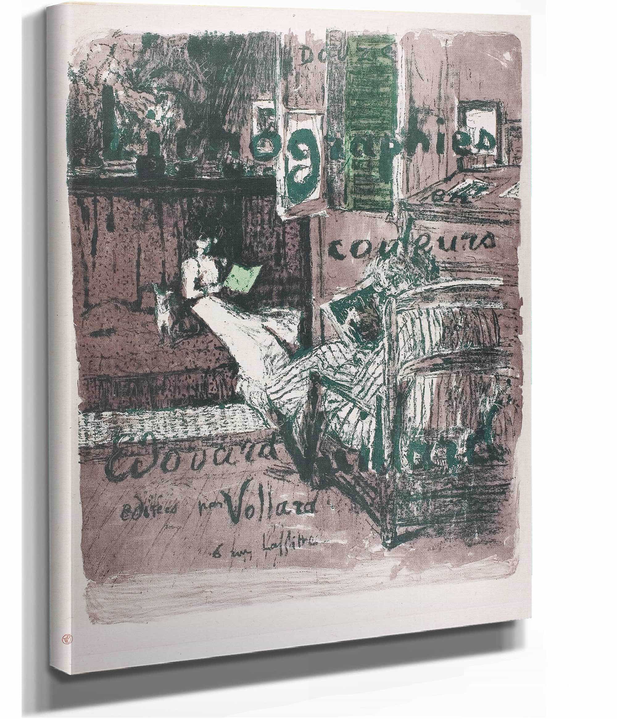 Album Cover For Landscapes And Interiors by Edouard Vuillard - Image 2
