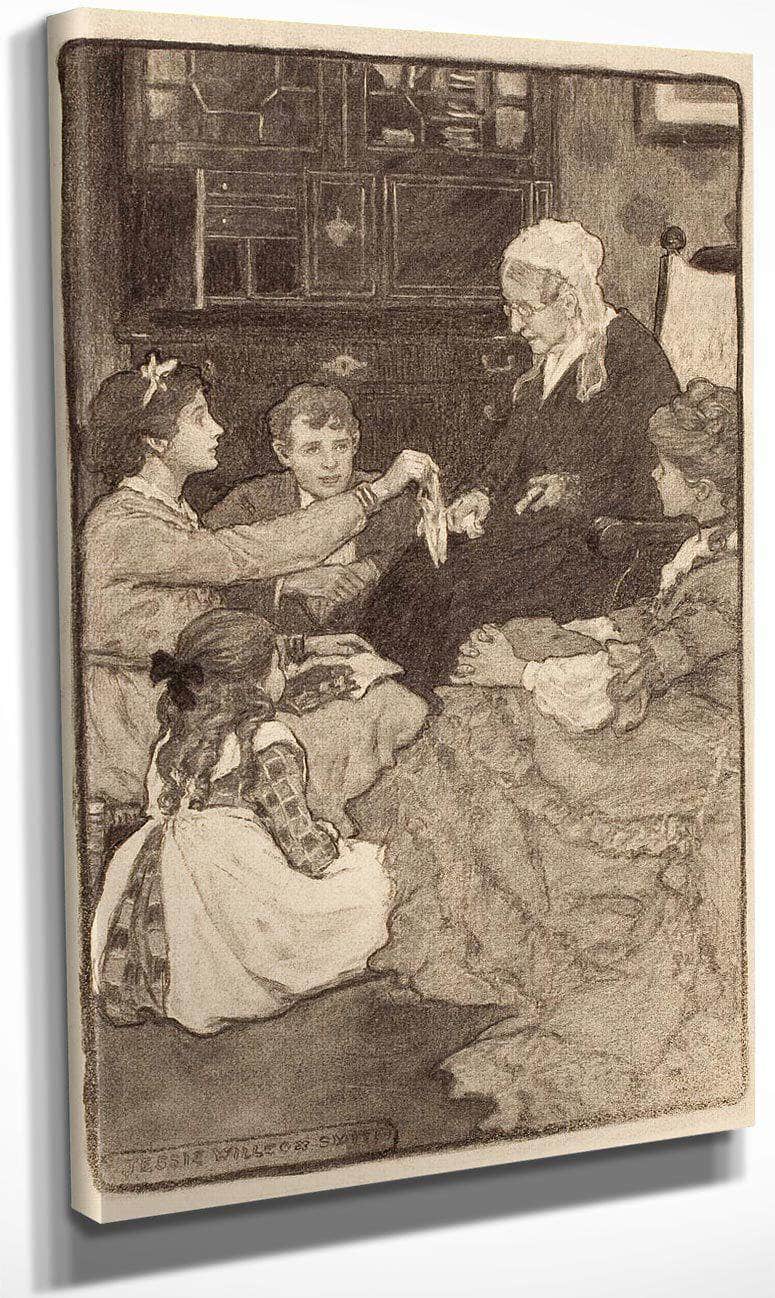 Alcotts Old Fashioned Girl Story Illustration By Jessie Willcox Smith