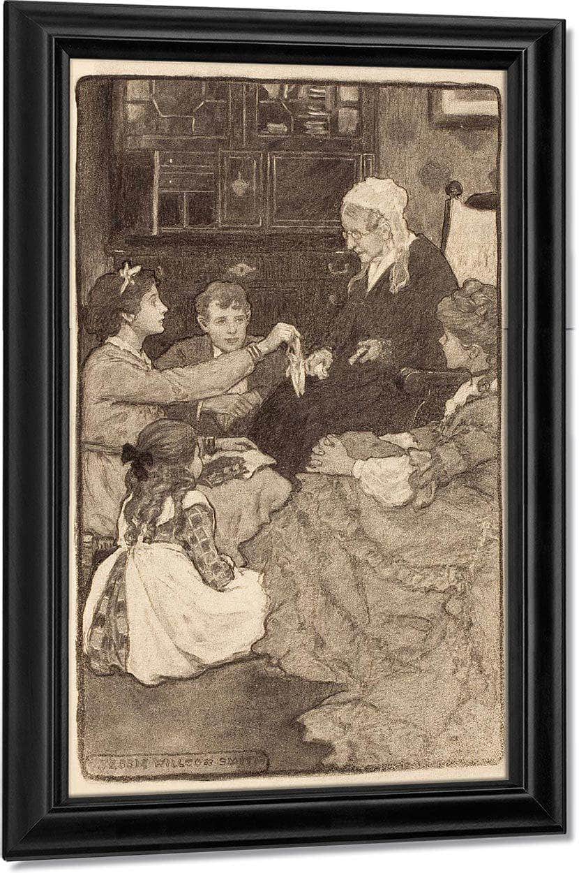 Alcotts Old Fashioned Girl Story Illustration By Jessie Willcox Smith - Image 7