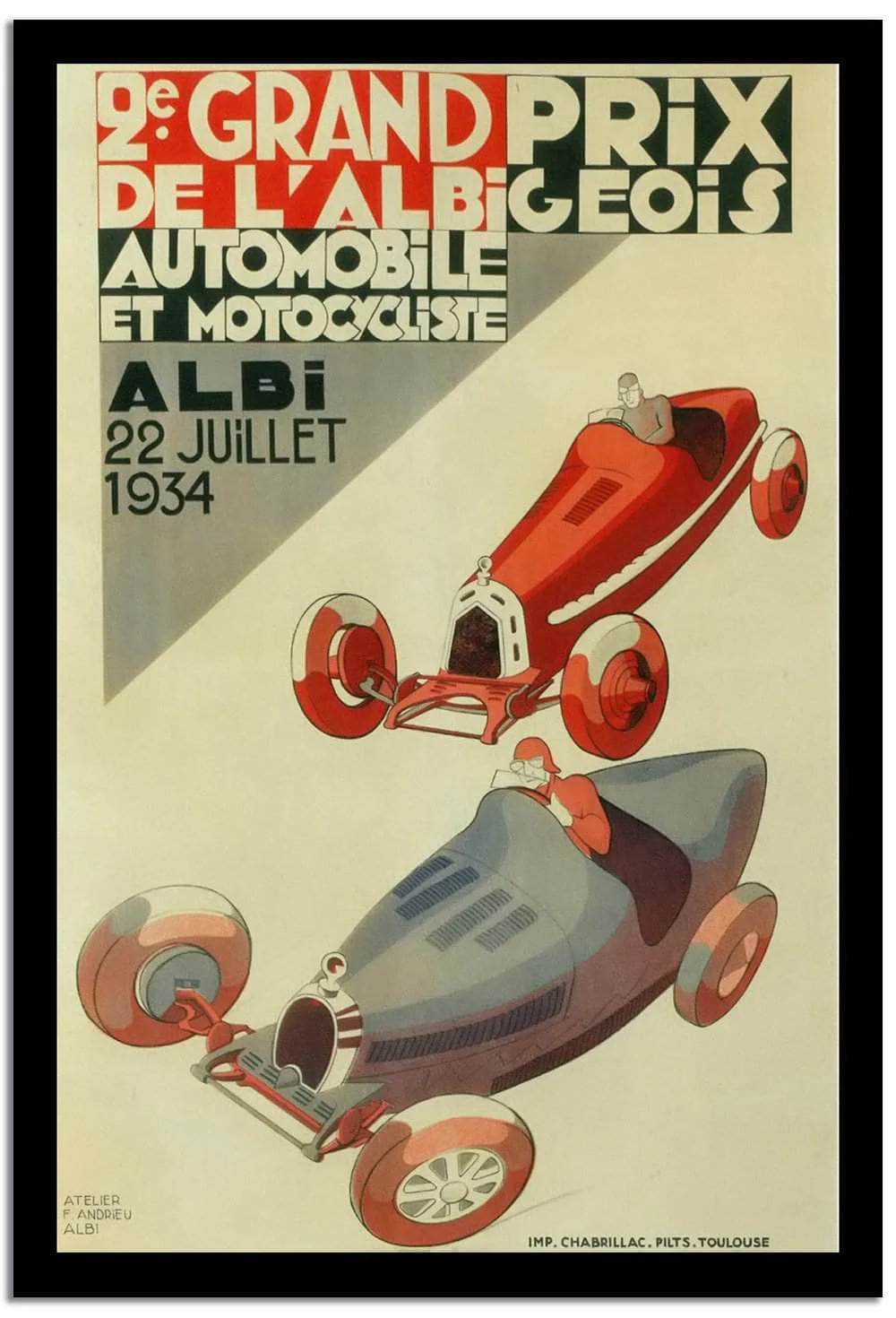 Aldi Vintage Poster - Image 2