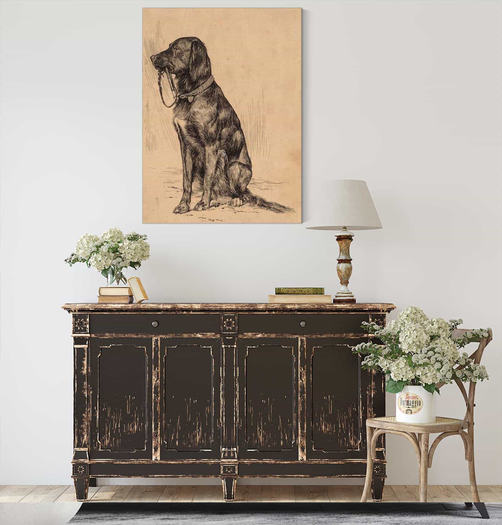 Aldrichs Dog Late S by Arthur Bowen Davies - Image 4