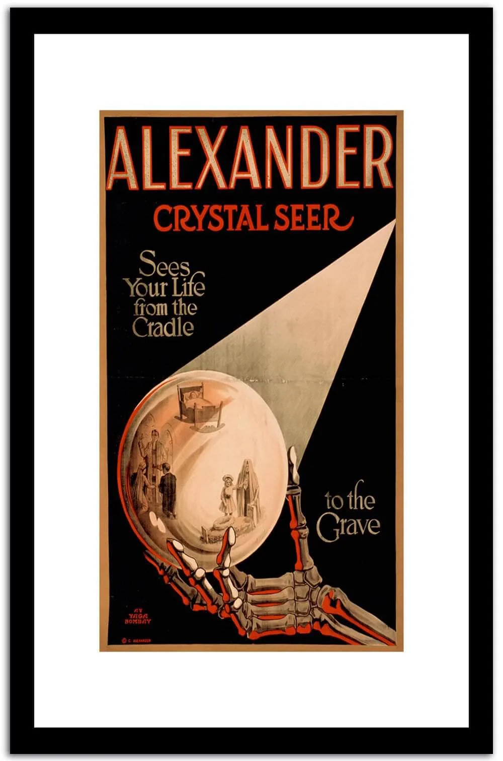 Alexander Crystal Seer Vintage Poster