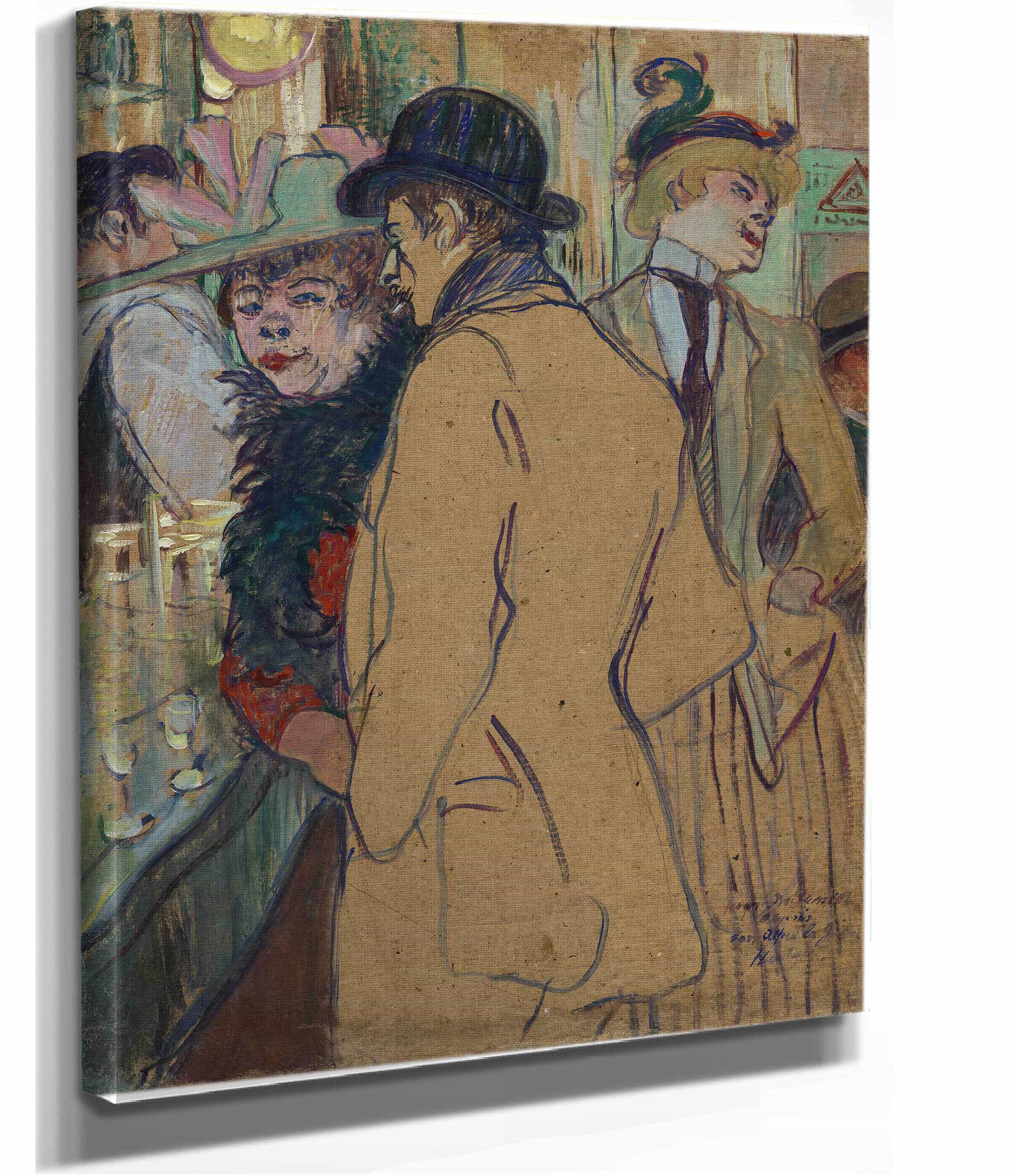 Alfred La Guigne by Henri De Toulouse Lautrec - Image 2