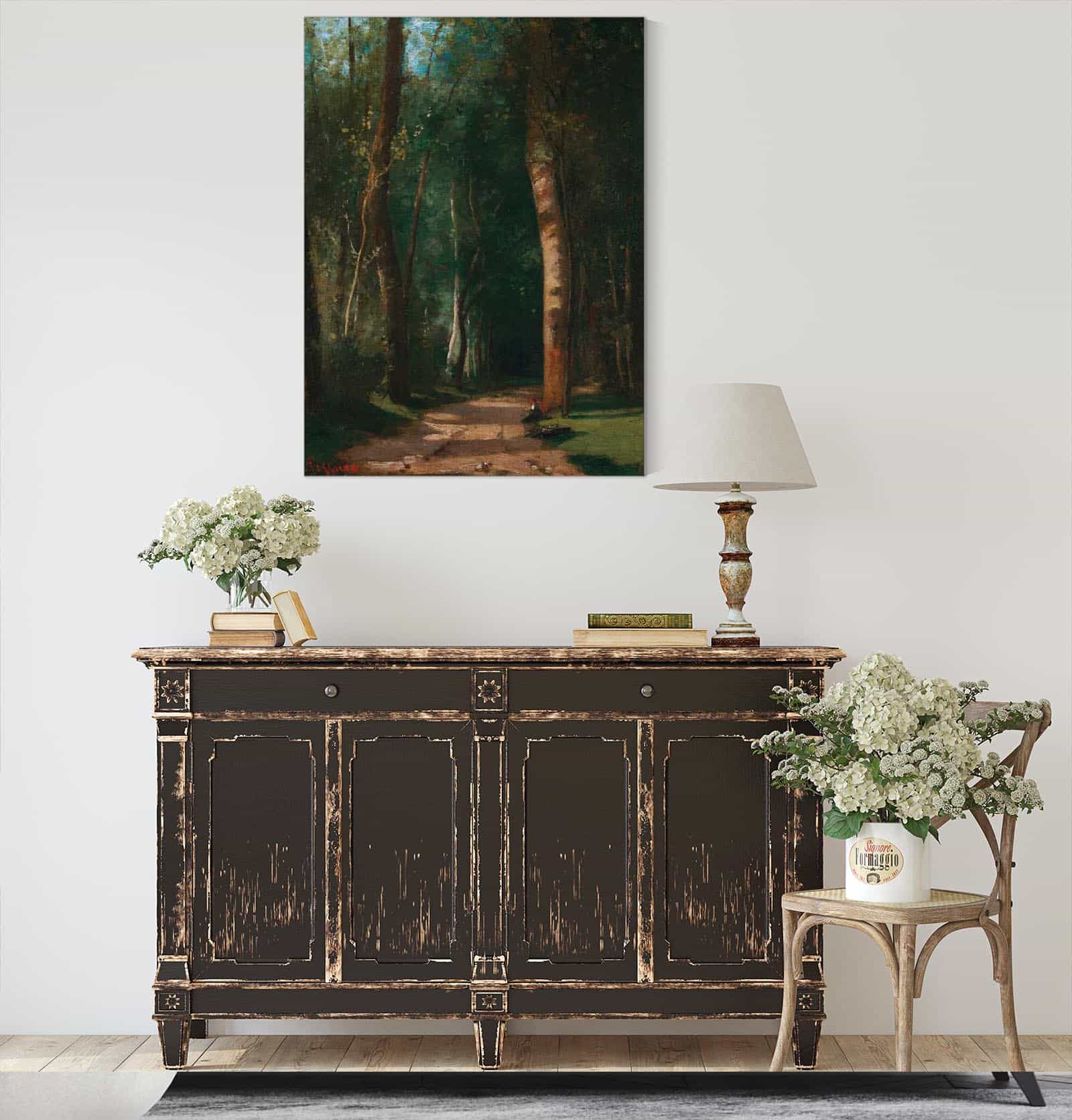 Allee Dans Une Foret by Camille Pissarro - Image 4