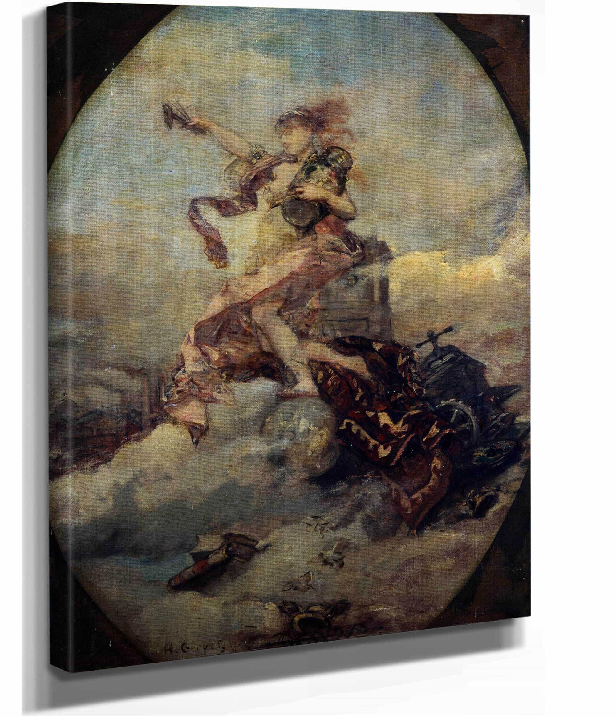 Allegorie De La Banque by Henri Gervex - Image 2